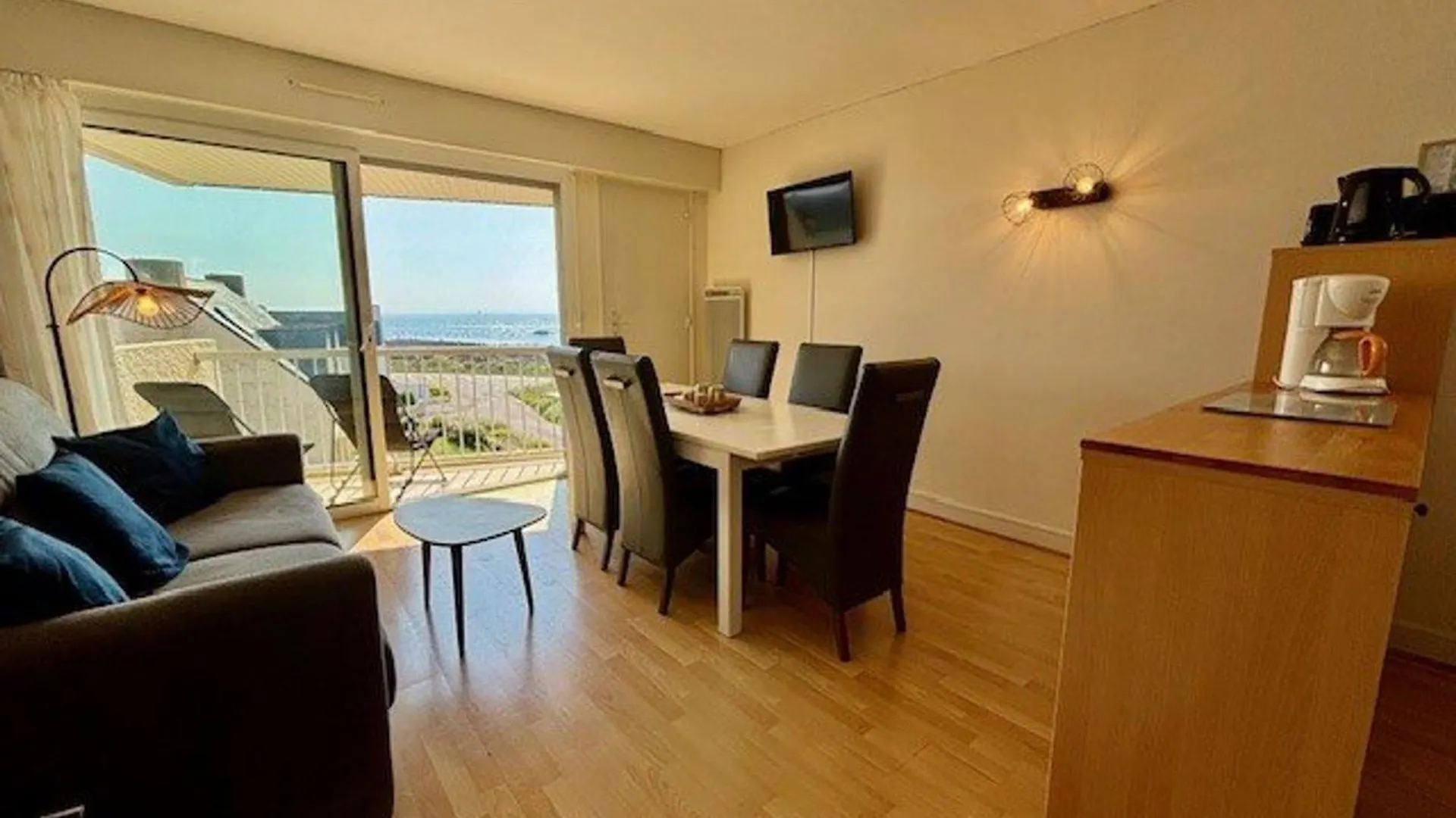 Apartment Appartement 3 Pieces A Quiberon, Vue Mer, Parking, Proche Plage Et Commerces - Fr-1-478-298